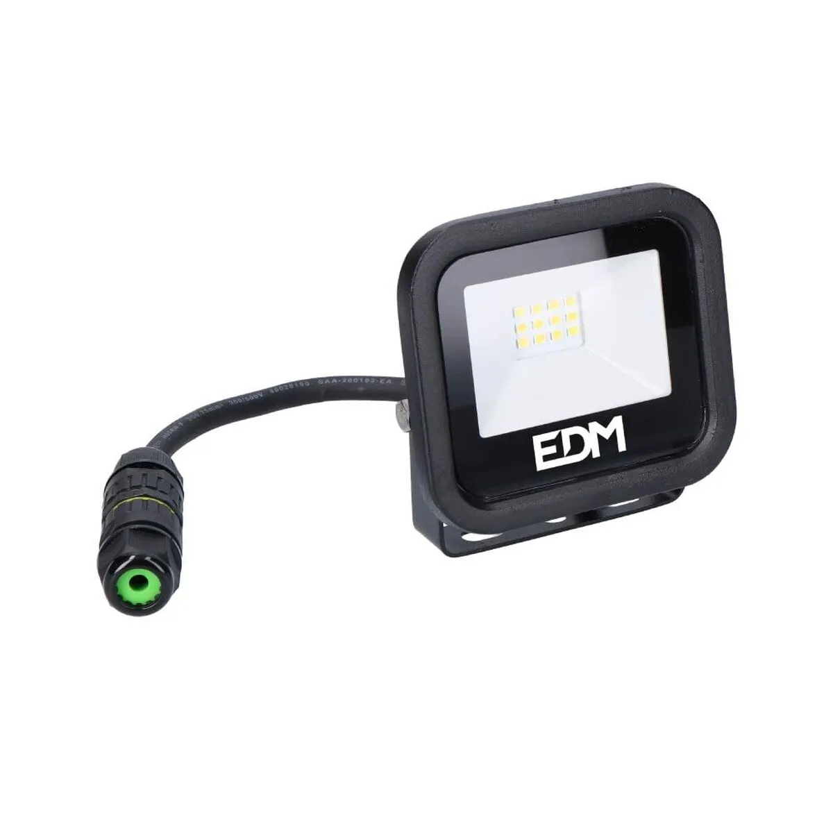 Faretto LED EDM Black Series 10 W 800 lm 6400K