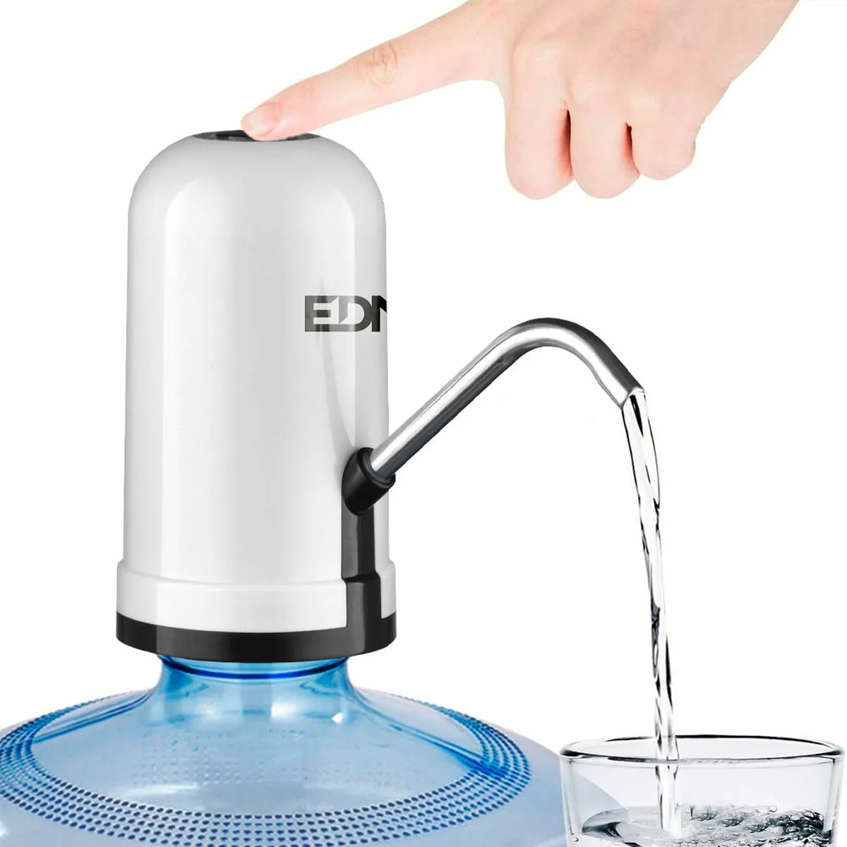 Fontana d'acqua automatica e ricaricabile EDM Elettrico Ø 9 x 19 cm