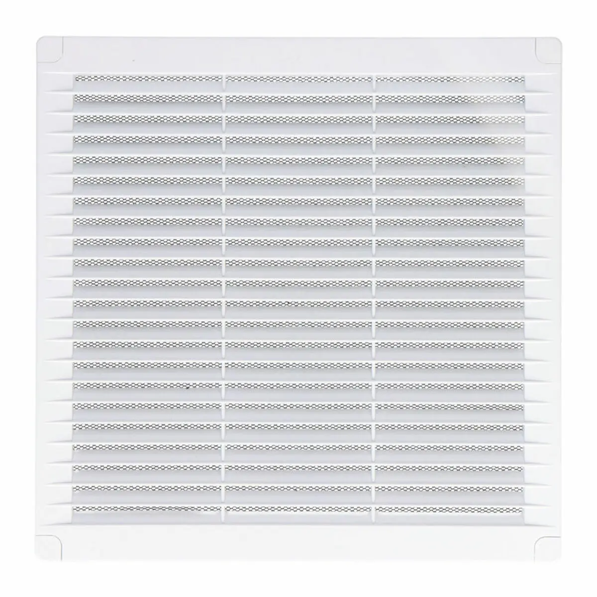 Griglia di ventilazione EDM 87704 Bianco 20 x 20 x 0,7 cm Zanzariera