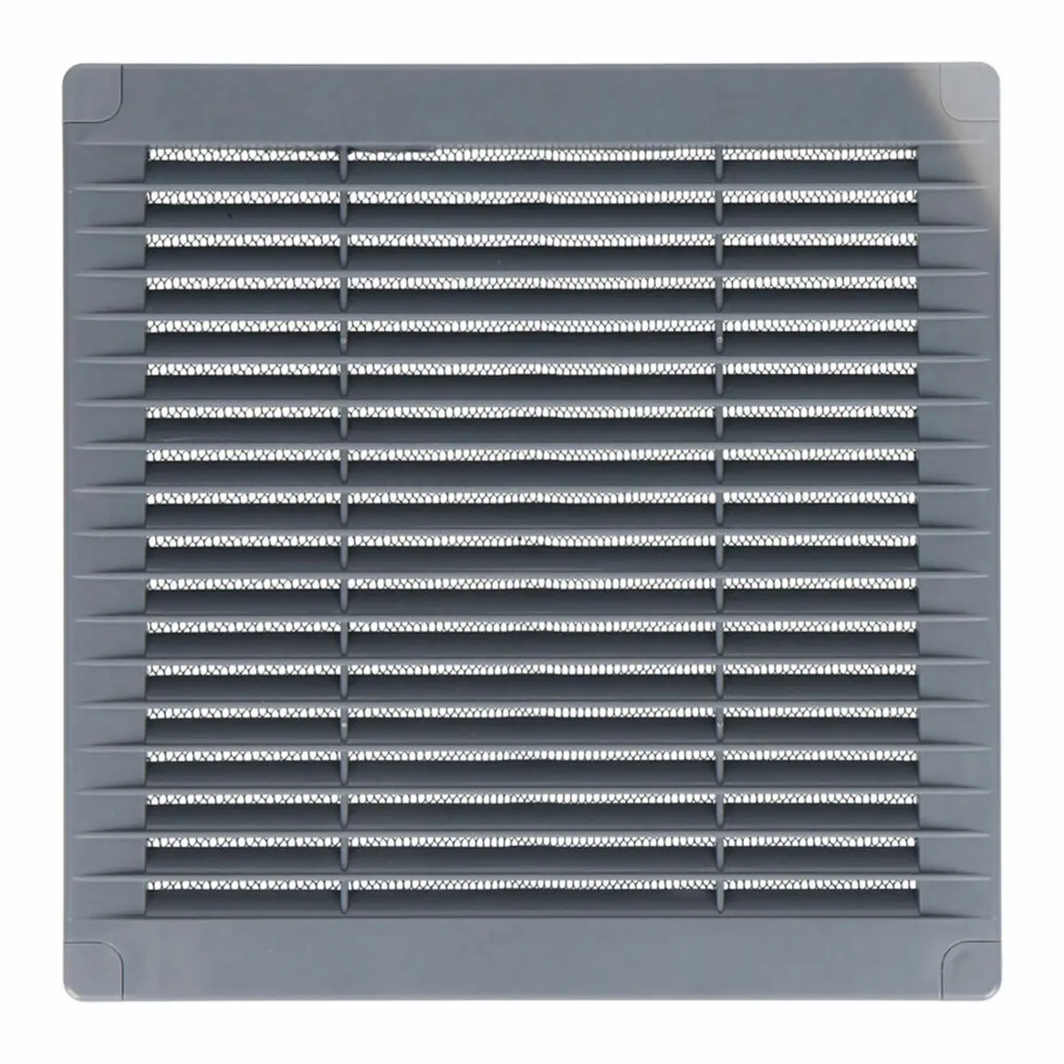 Griglia di ventilazione EDM 87705 Grigio 20 x 20 x 0,7 cm Zanzariera