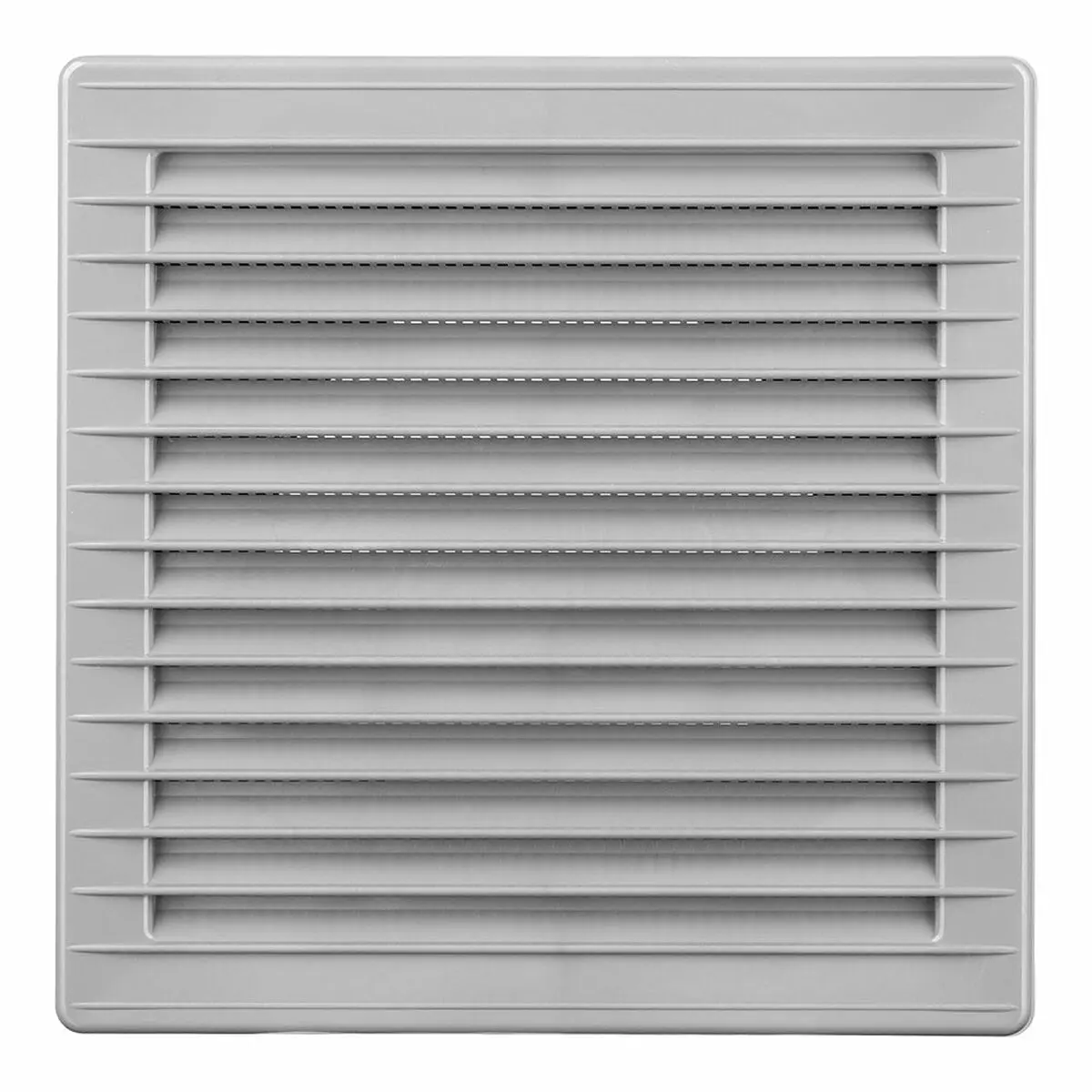 Griglia di ventilazione EDM 87725 Grigio 17 x 17 x 1,15 cm Zanzariera