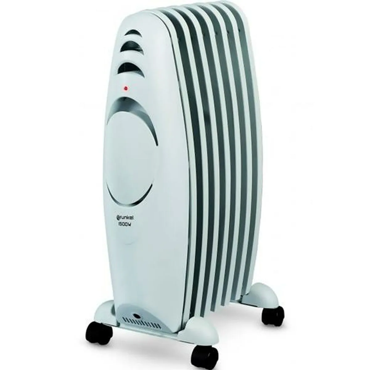 Radiatore a Olio (7 elementi) Grunkel RAC-7 Efiheat Bianco Grigio 1500 W