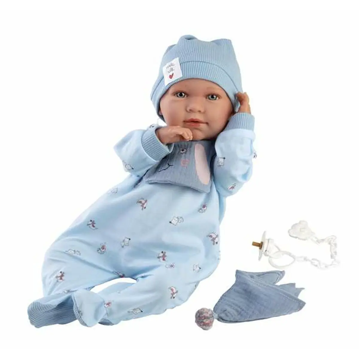 Baby doll Llorens 42 cm Azzurro