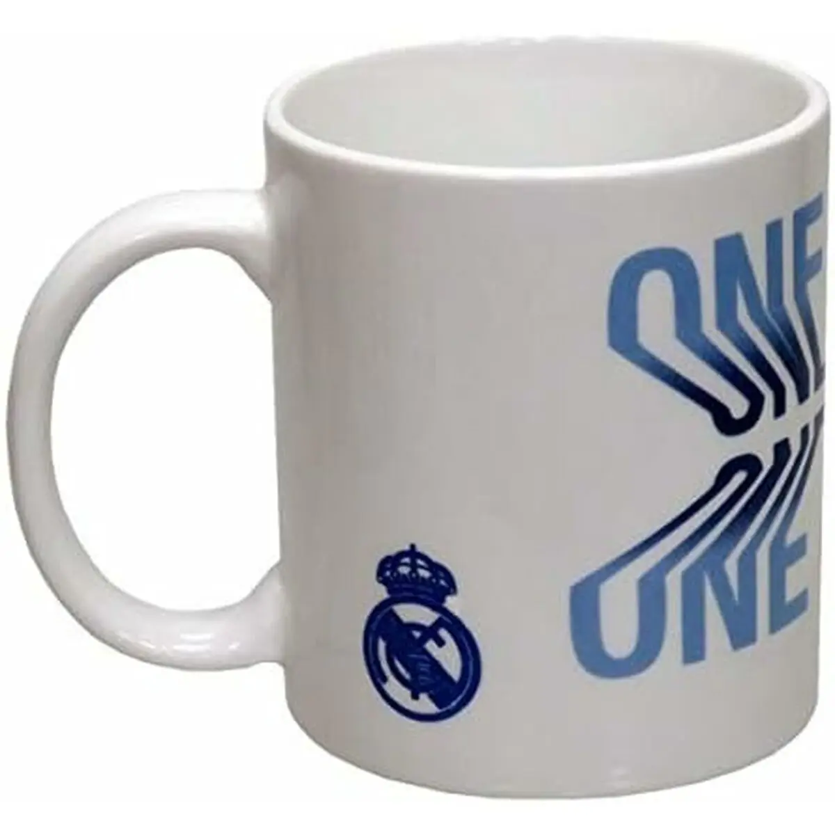 Tazza di Ceramica Real Madrid C.F. Azzurro/Bianco