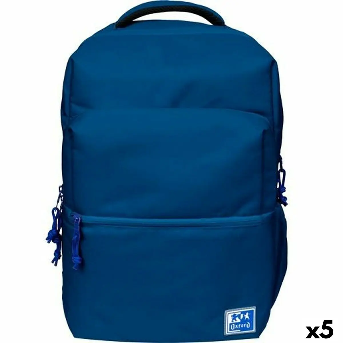 Zaino Scuola Oxford B-Ready Oxfbag Blu Marino 42 x 30 x 15 cm (5 Unità)