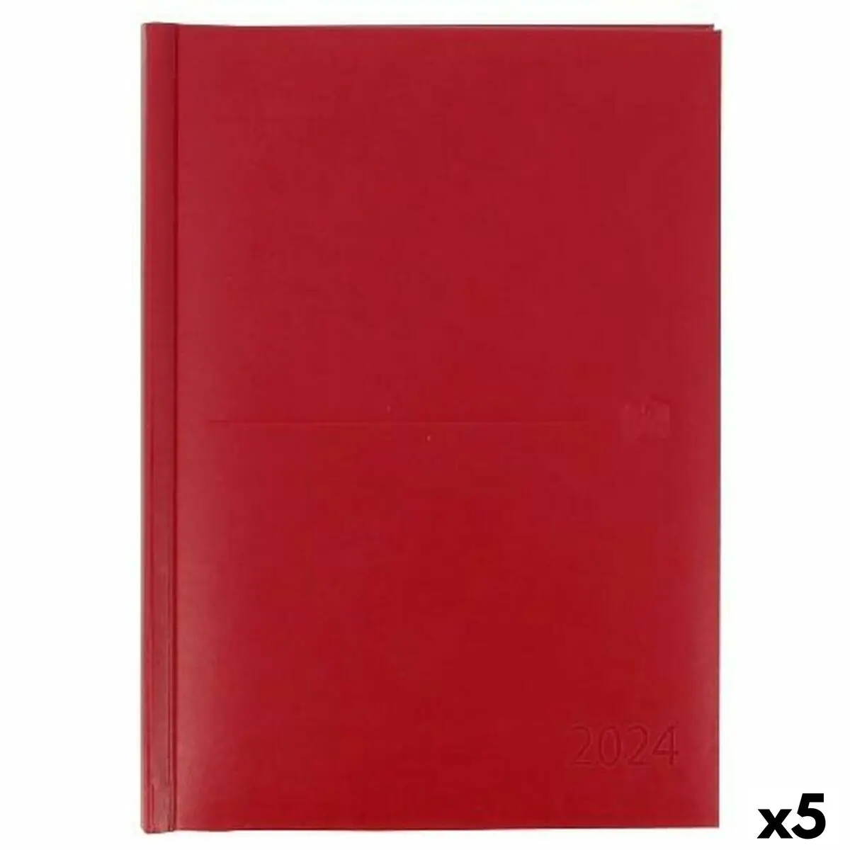 Agenda Oxford CLASSIC Rosso A5 15 x 21 cm 2025 (5 Unità)