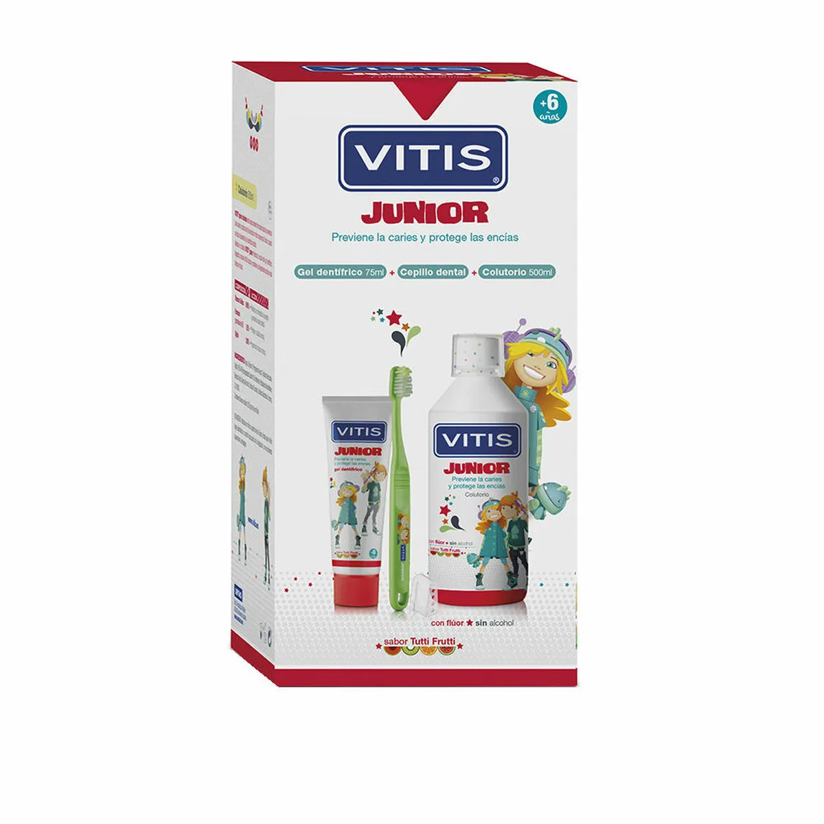 Set di Igiene Dentale Vitis 3 Pezzi