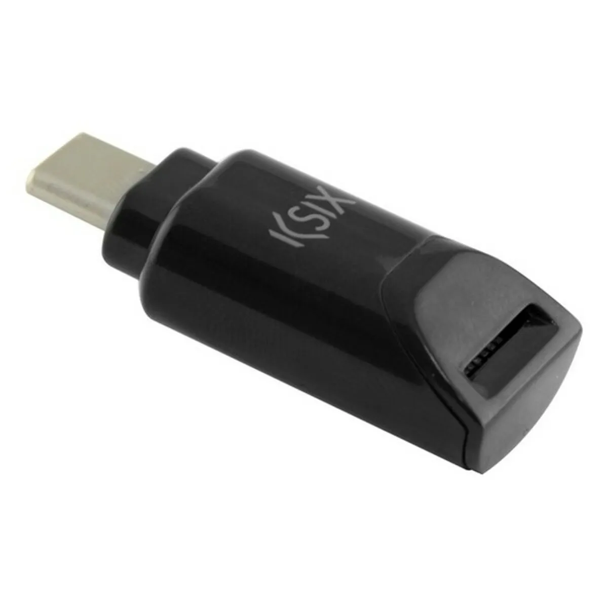 Adattatore Micro SD con USB-C KSIX Nero