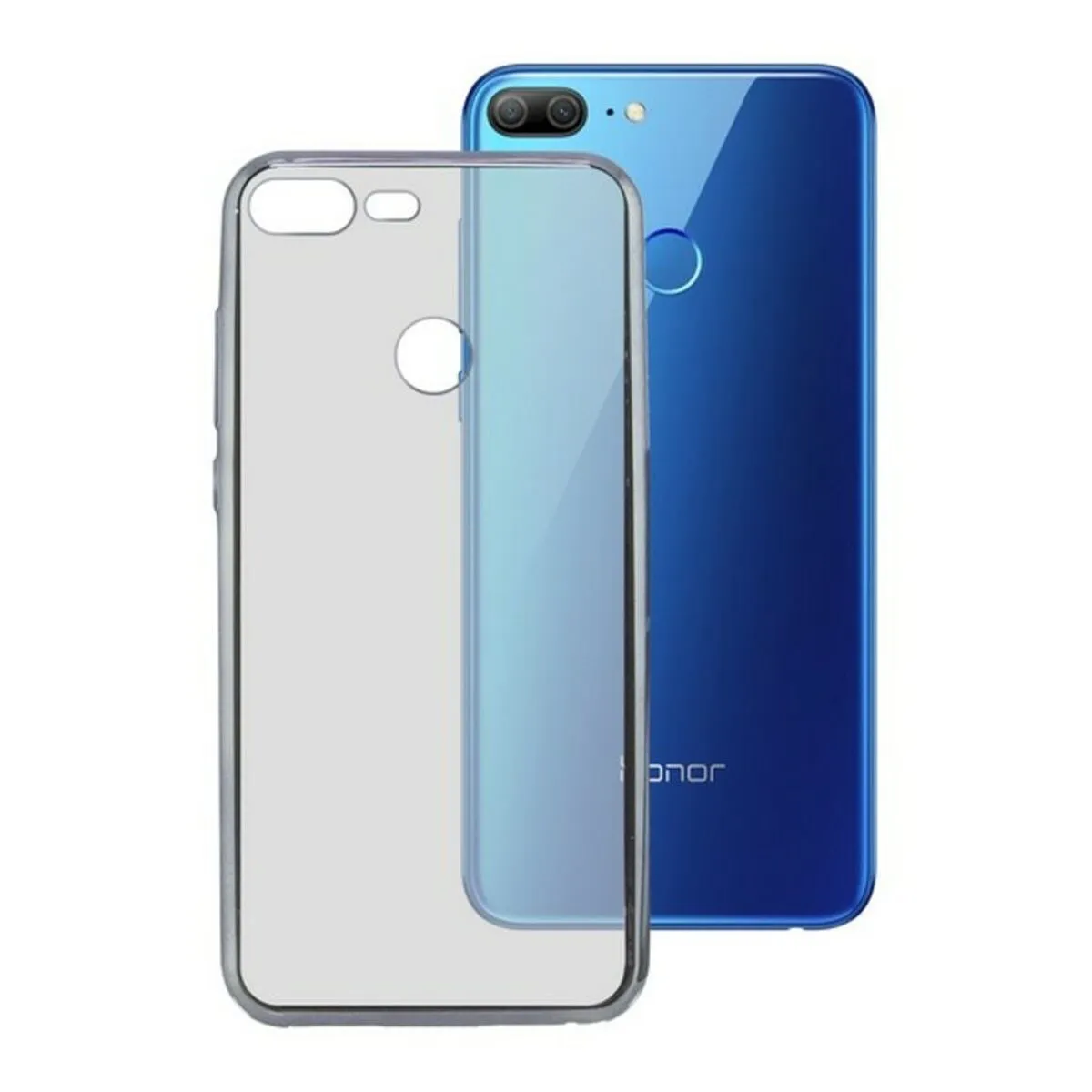 Custodia per Cellulare Honor 9 Lite KSIX Flex Grigio