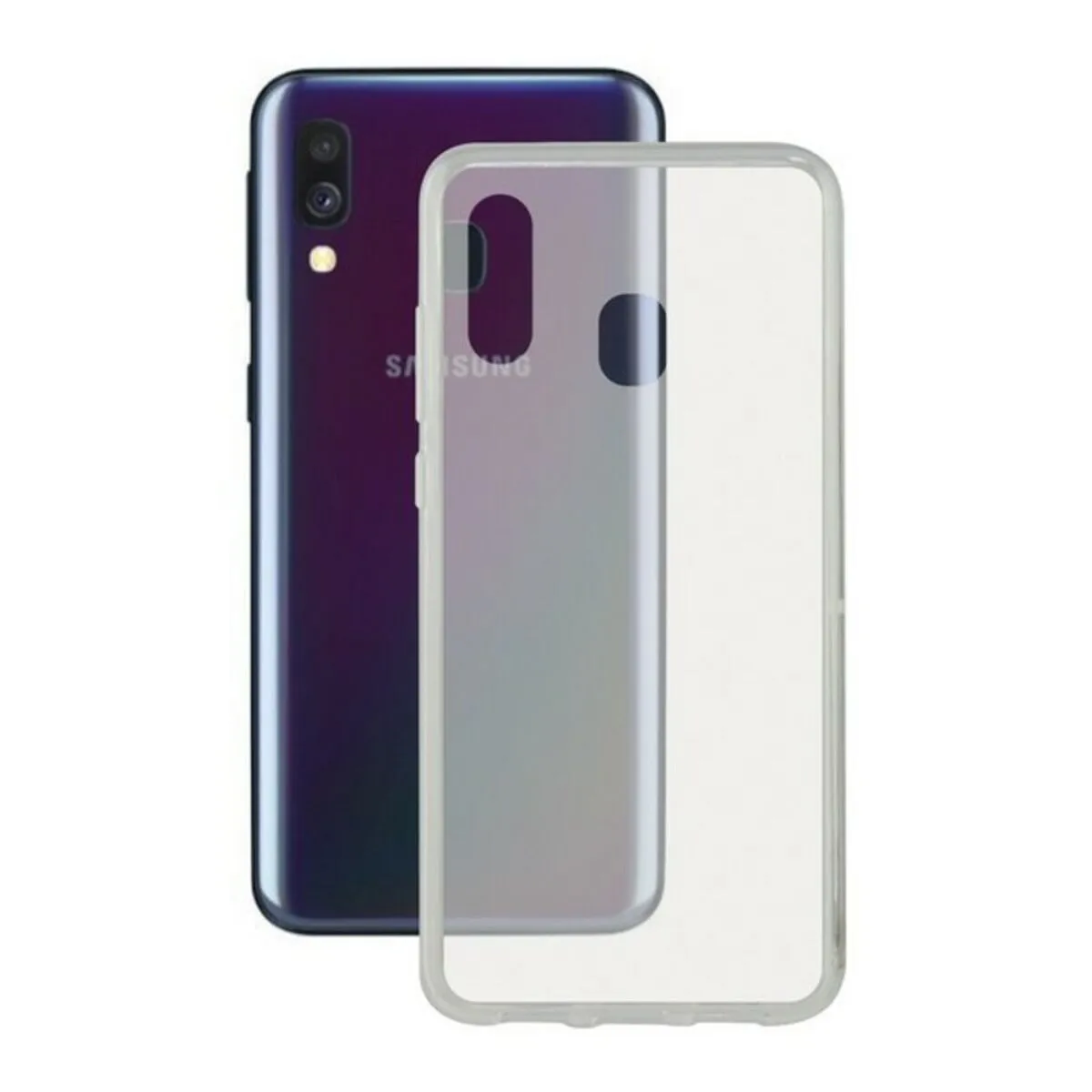 Custodia per Cellulare Samsung Galaxy A40 Contact Flex TPU