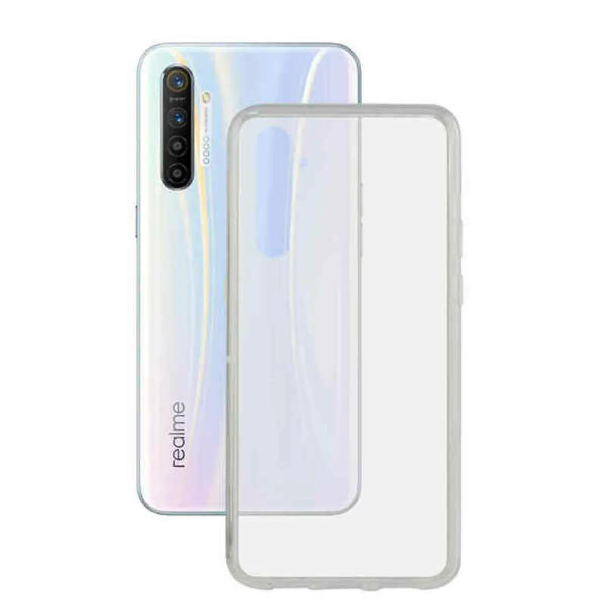 Custodia per Cellulare KSIX REALME X2 Trasparente