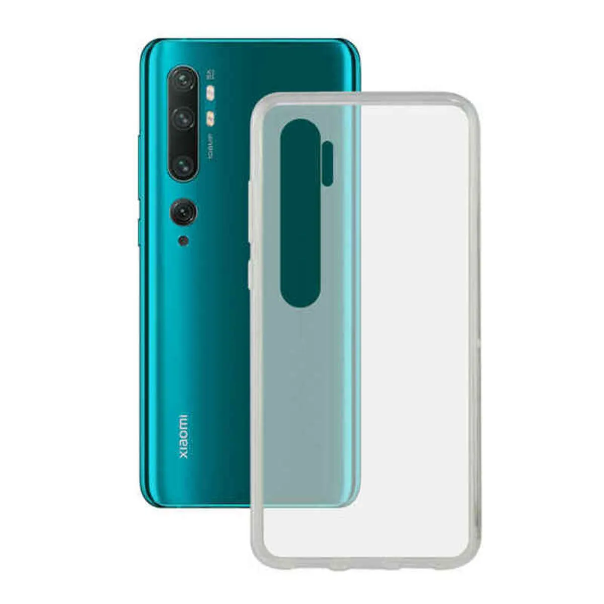 Custodia per Cellulare KSIX XIAOMI MI NOTE 10 Trasparente