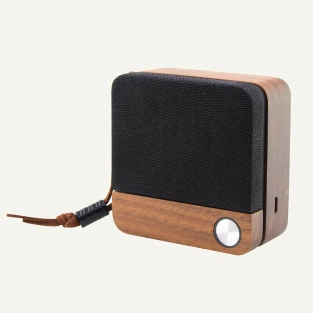 Altoparlanti Bluetooth Senza Fili Eco Speak KSIX 400 mAh 3.5W Legno