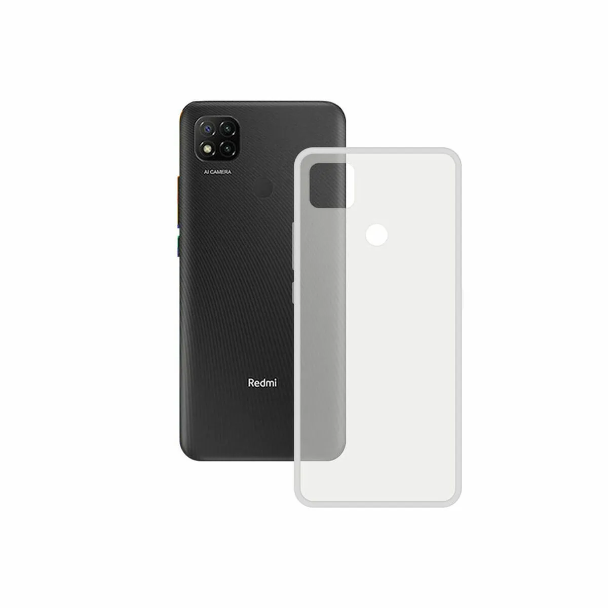 Custodia per Cellulare Contact Xiaomi Redmi 9C Trasparente