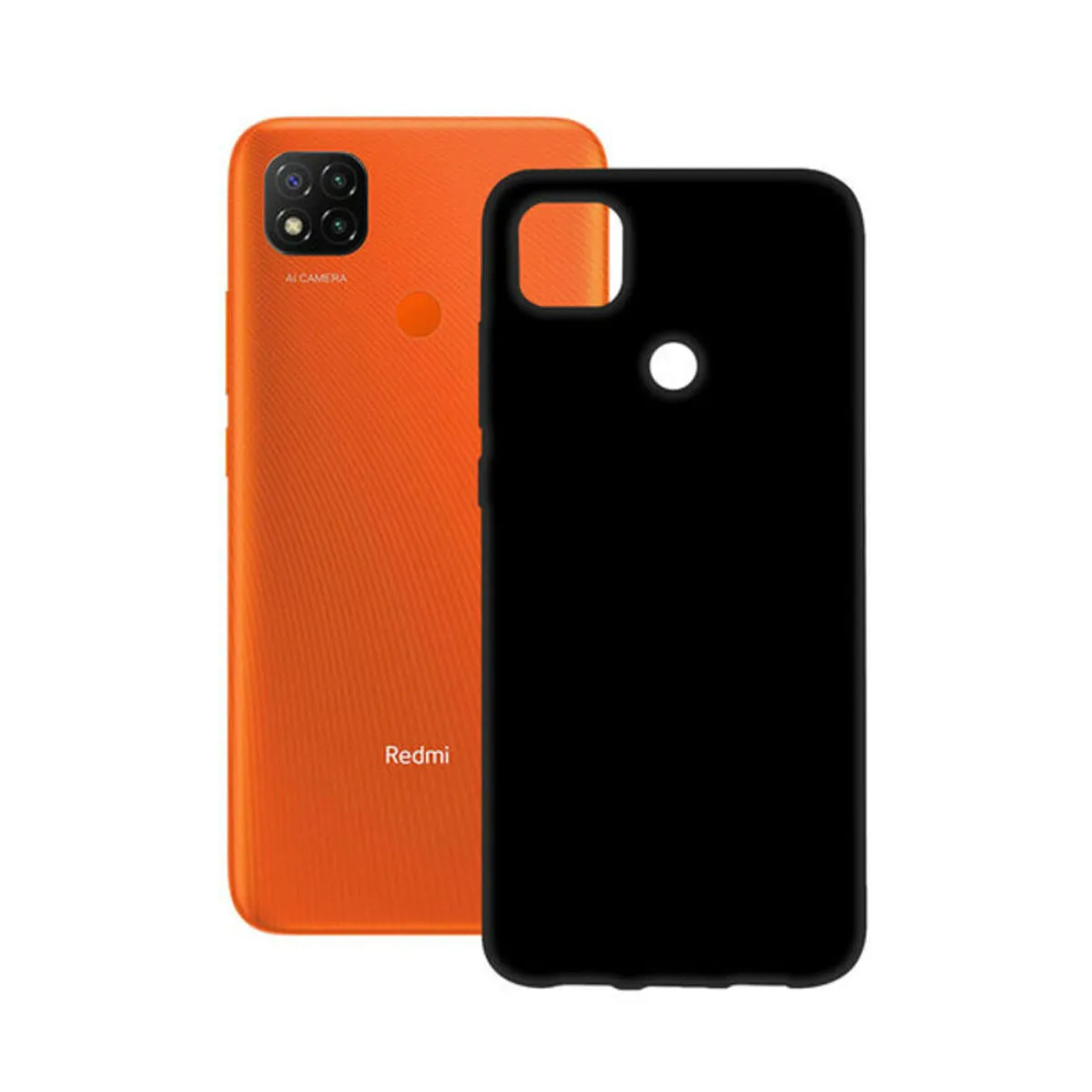 Custodia per Cellulare Xiaomi Redmi 9C KSIX Nero Rigida Xiaomi Redmi 9C Xiaomi