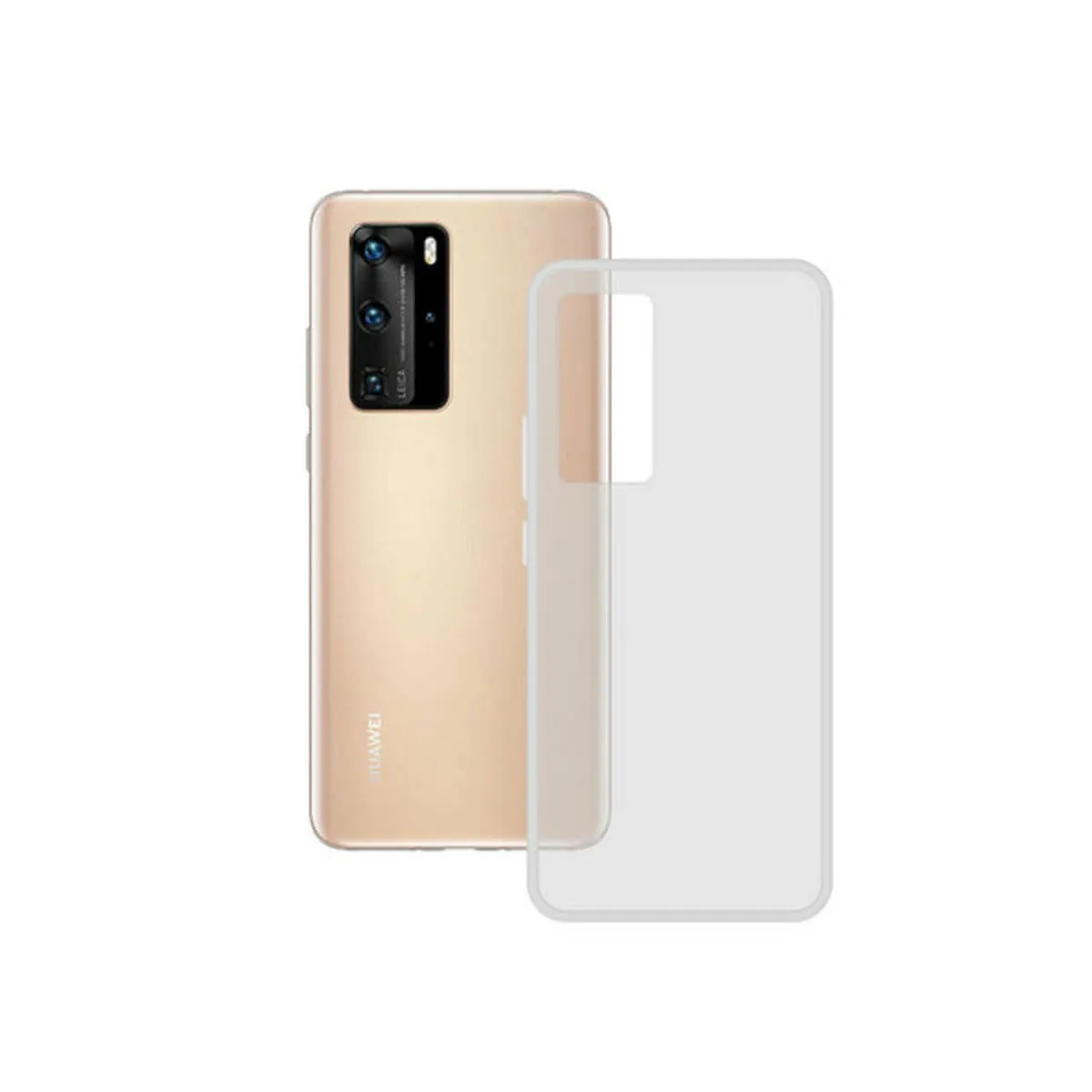 Custodia per Cellulare Contact Huawei P40 Pro 5G TPU Trasparente