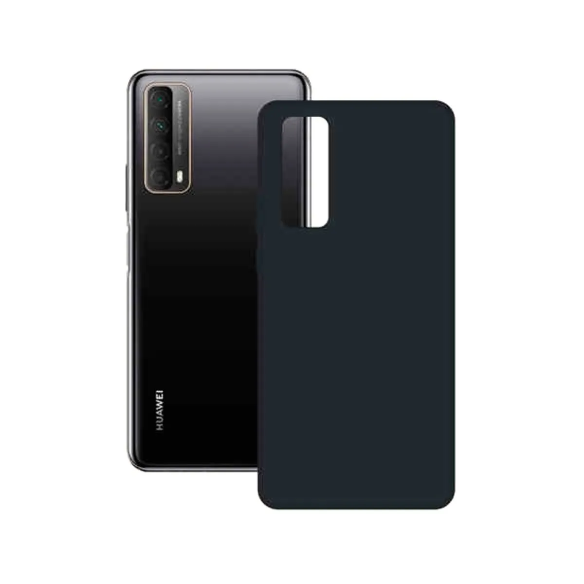 Custodia per Cellulare Huawei Psmart 2021 KSIX Nero Huawei