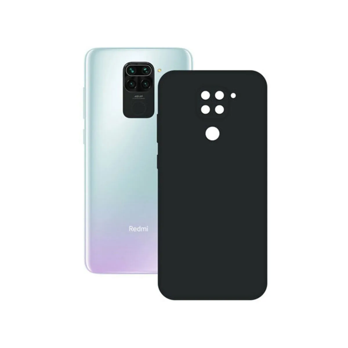 Custodia per Cellulare Xiaomi Redmi Note 9 KSIX Nero Rigida Xiaomi