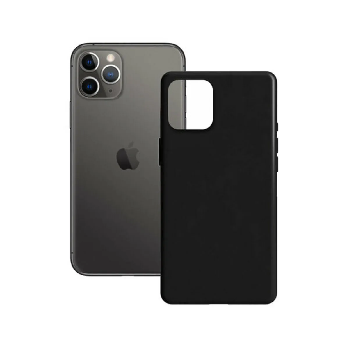 Custodia per Cellulare IPHONE 11 PRO MAX KSIX Rigida Nero iPhone 11 Pro Max