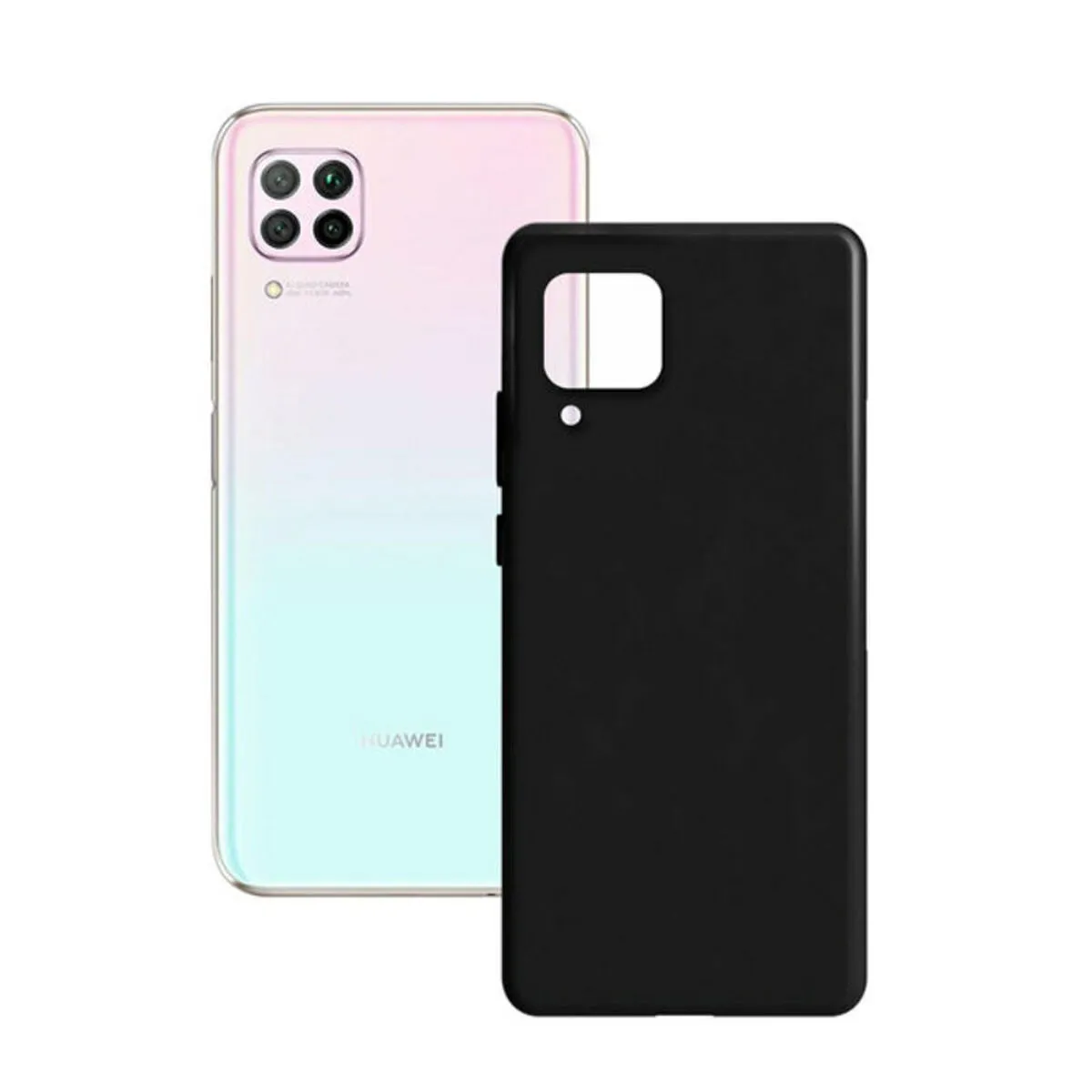 Custodia per Cellulare HUAWEI P40 LITE KSIX Nero Rigida Huawei