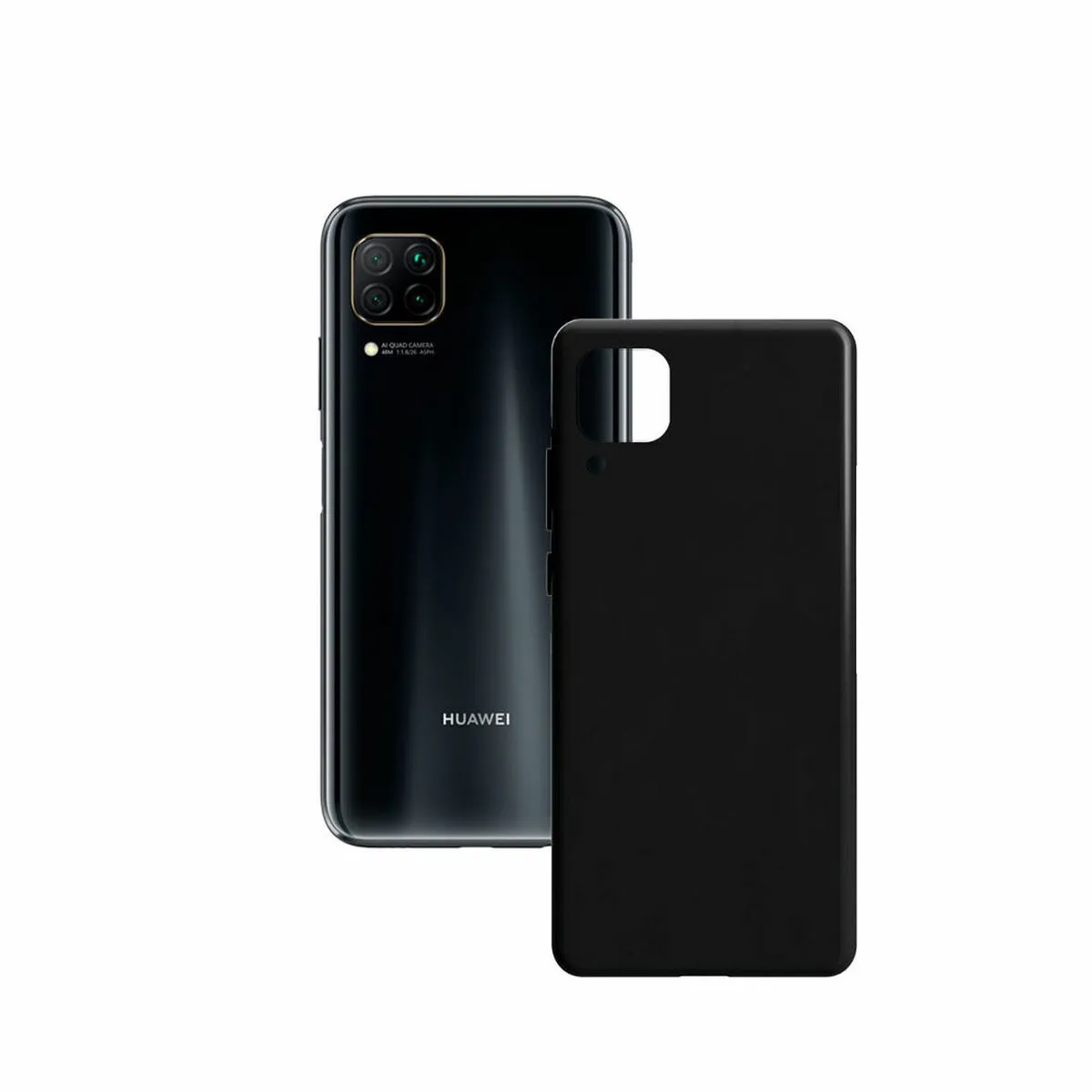 Custodia per Cellulare Huawei Mate 40 Lite Contact HUAWEI MATE 40 LITE TPU Nero