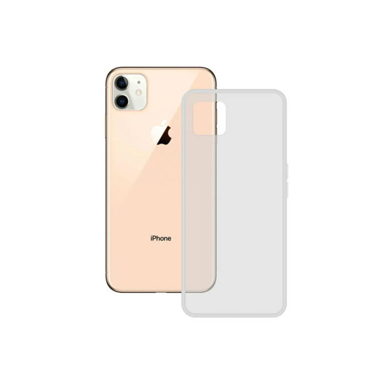 Custodia per Cellulare Iphone 12 Pro Max Contact TPU Trasparente