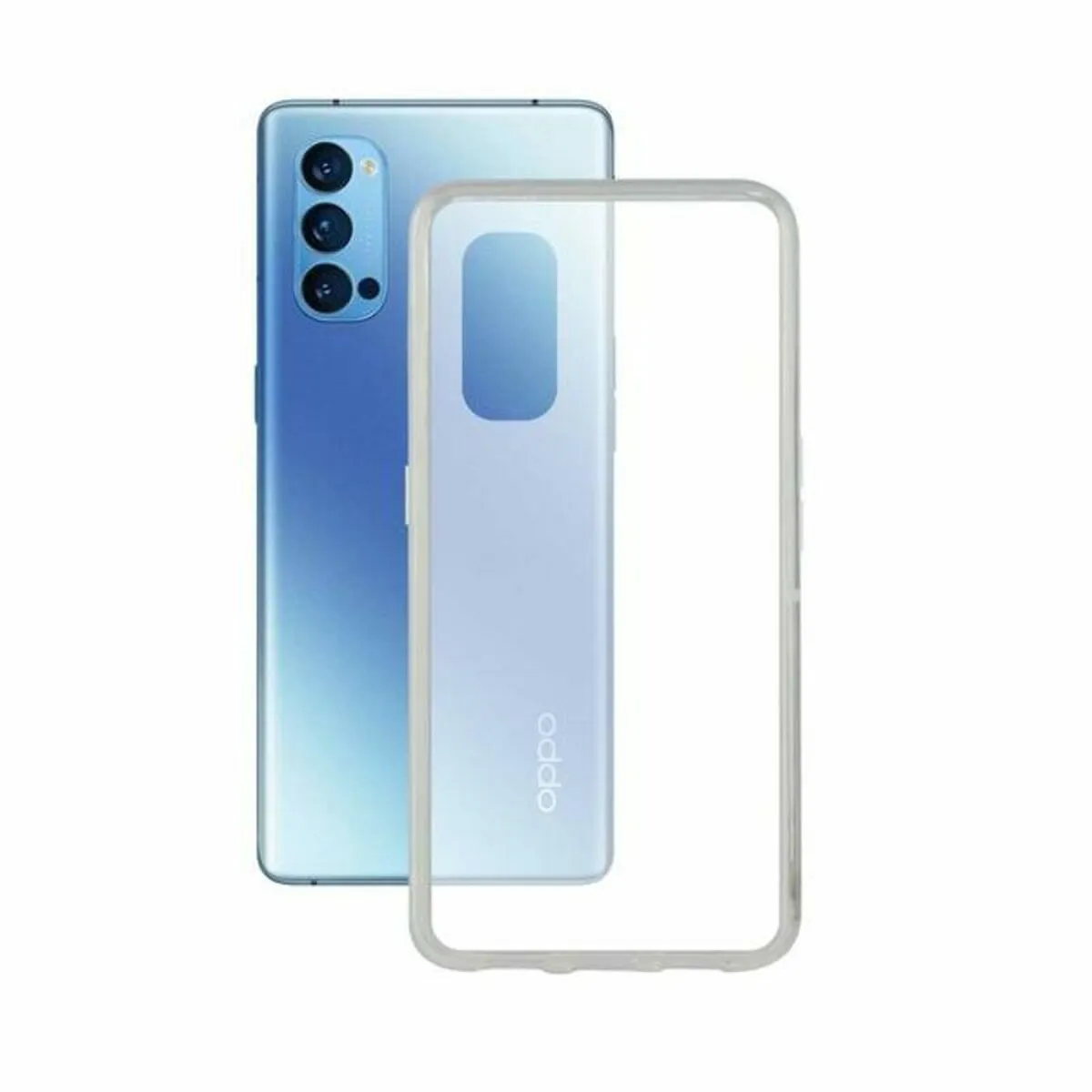 Custodia Oppo Reno 4 Pro 5G KSIX Flex TPU Trasparente