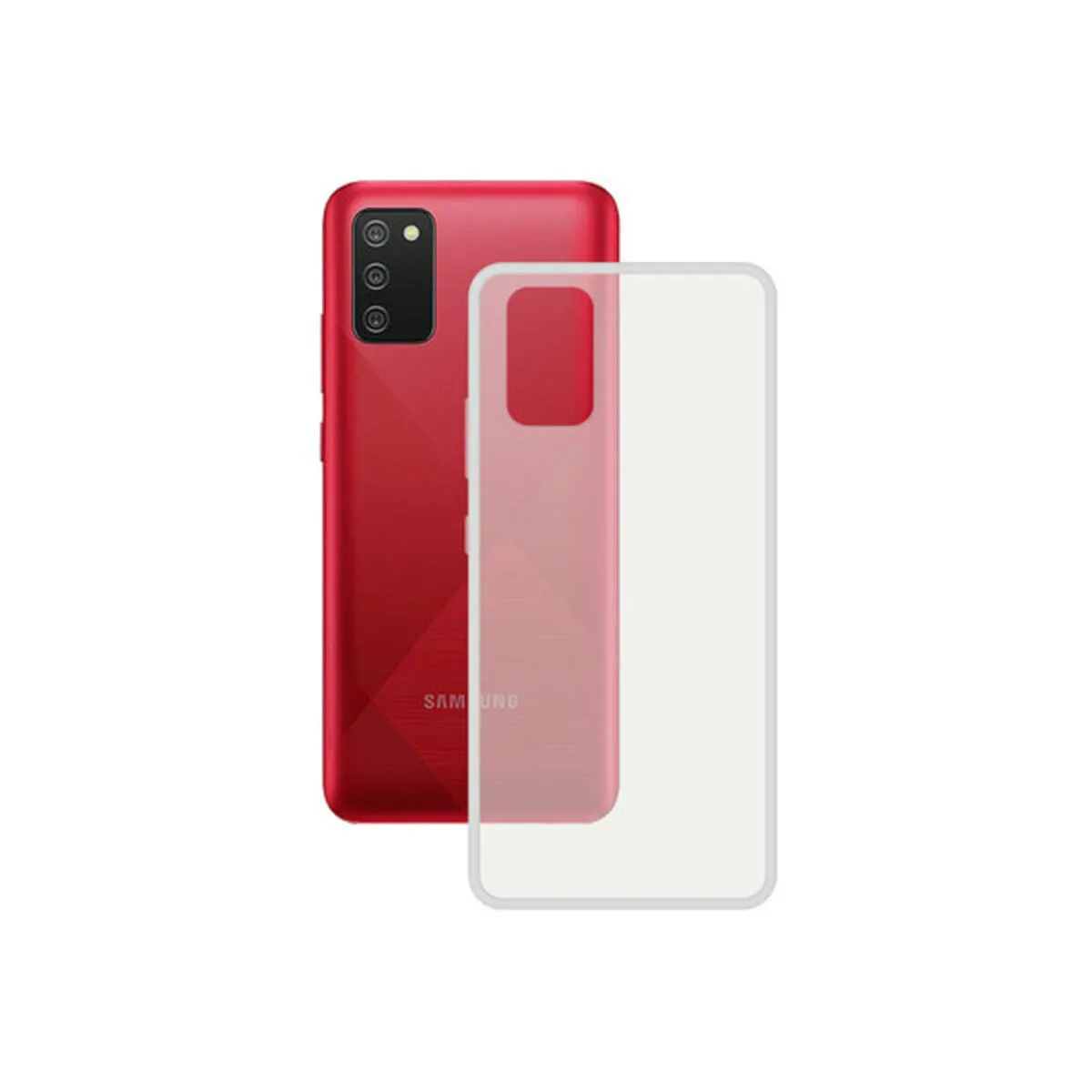 Custodia per Cellulare GALAXY A02S KSIX Trasparente