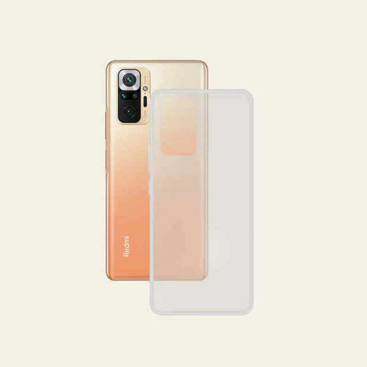 Custodia per Cellulare KSIX Xiaomi Redmi Note 10 Pro Trasparente