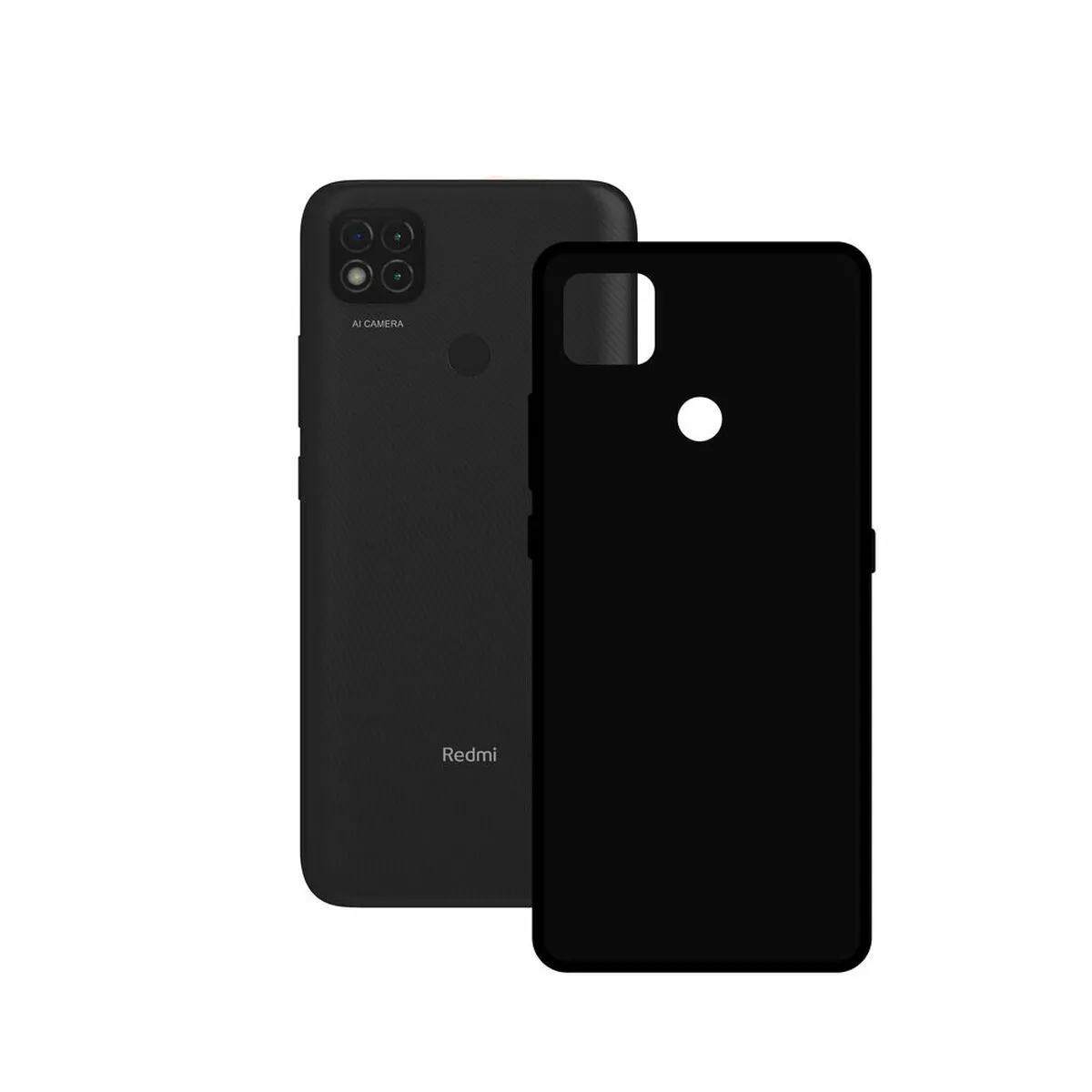 Custodia per Cellulare Contact XIAOMI REDMI 9C Nero