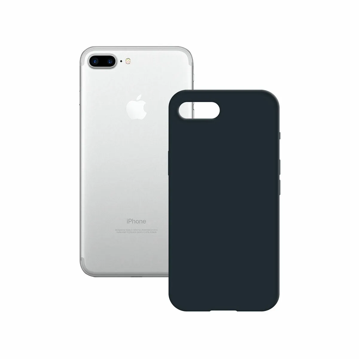 Custodia per Cellulare KSIX Iphone 7 Plus/8 Plus Azzurro