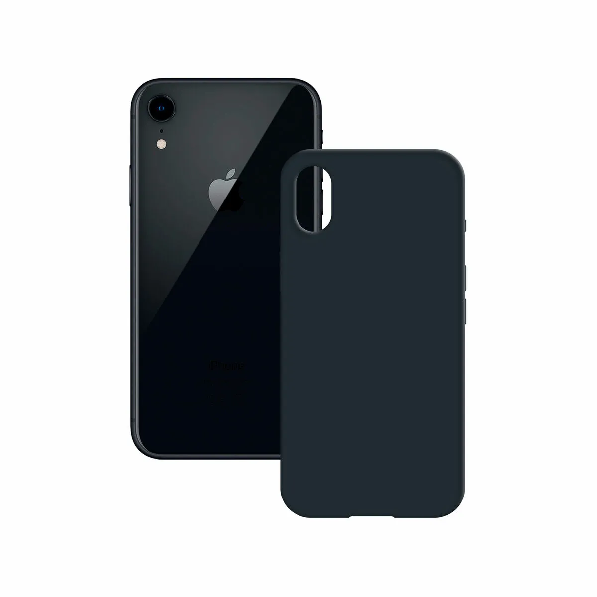 Custodia per Cellulare KSIX iPhone Xr Azzurro