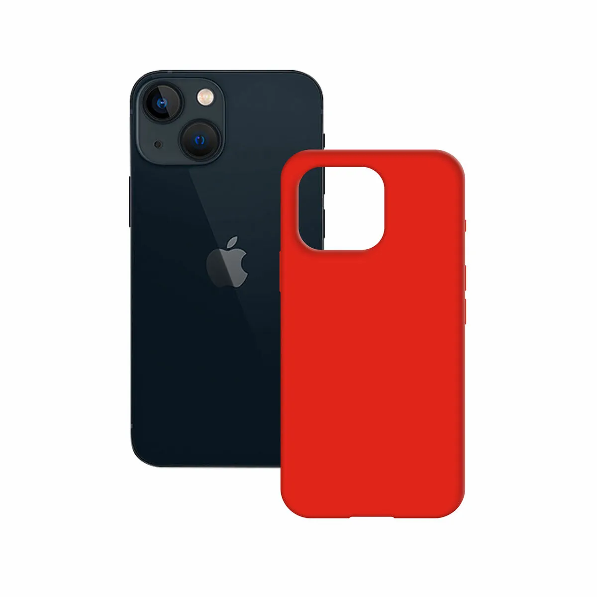 Custodia per Cellulare KSIX iPhone 14 Rosso