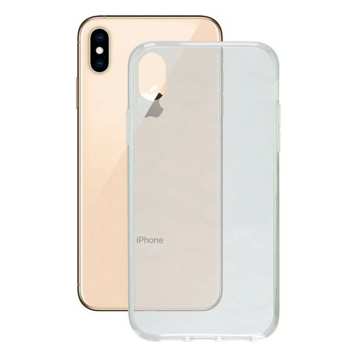 Custodia per Cellulare Iphone Xs Max Contact Flex TPU Trasparente