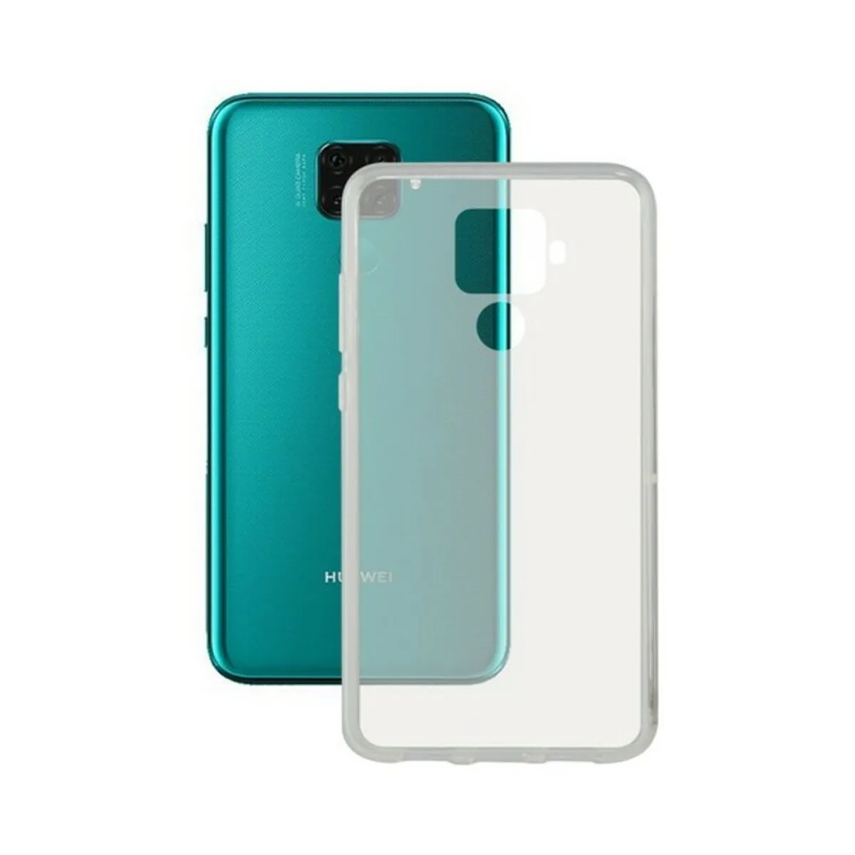 Custodia per Cellulare Huawei Mate 30 Lite KSIX Trasparente