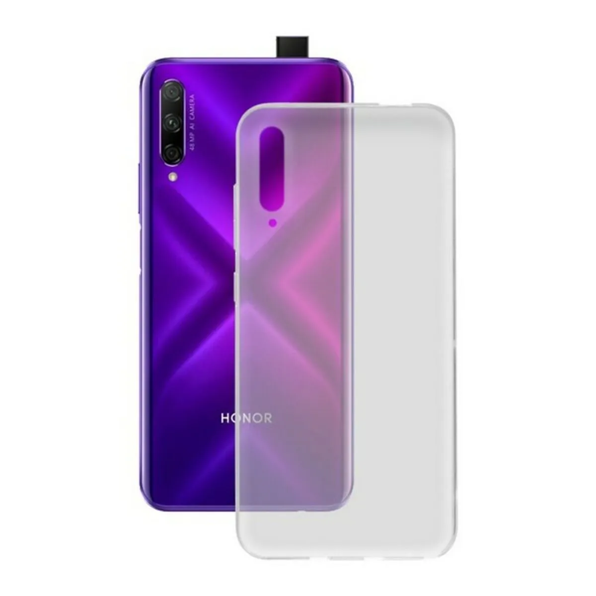 Custodia per Cellulare Honor 9x KSIX Flex Trasparente