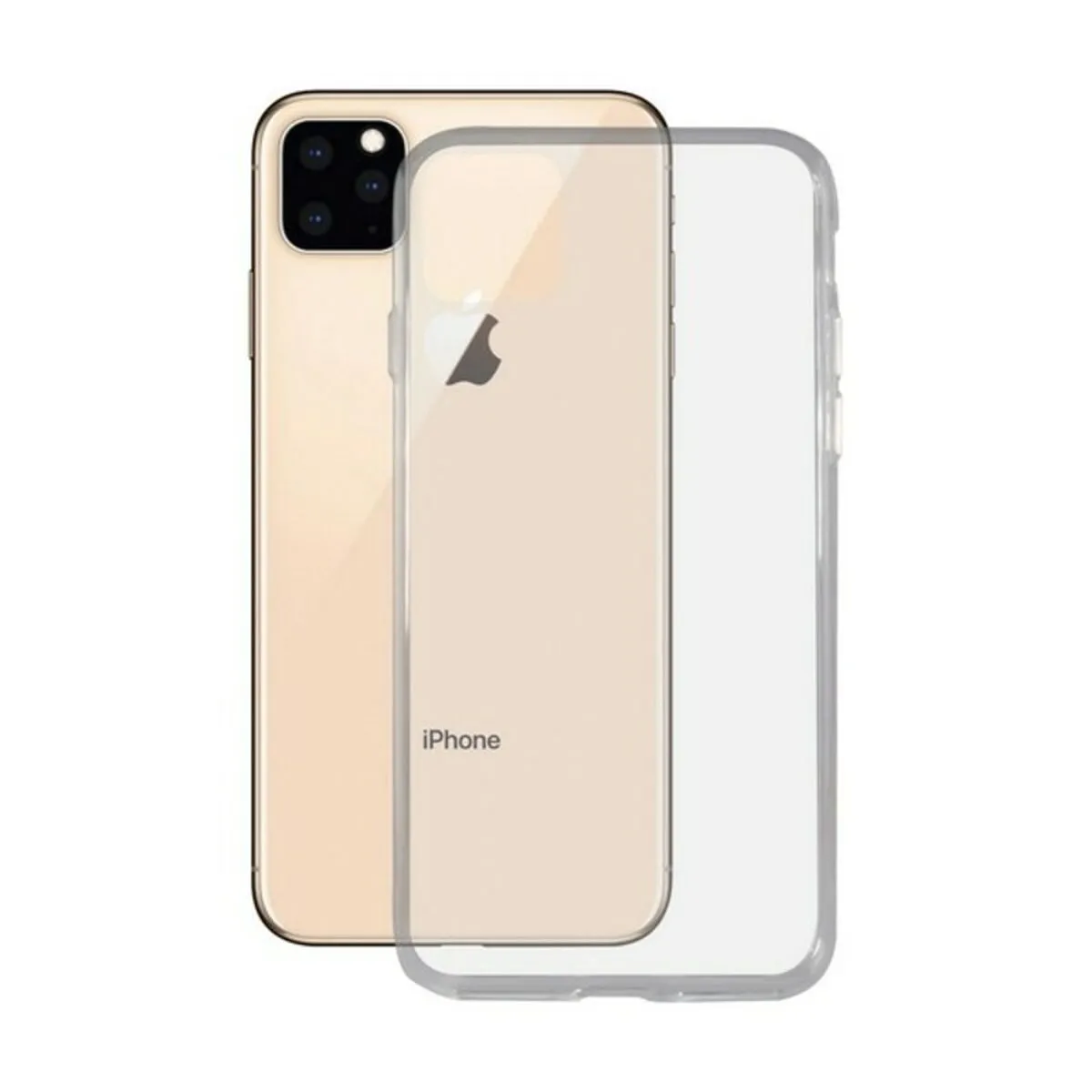 Custodia per Cellulare iPhone 11 KSIX Trasparente