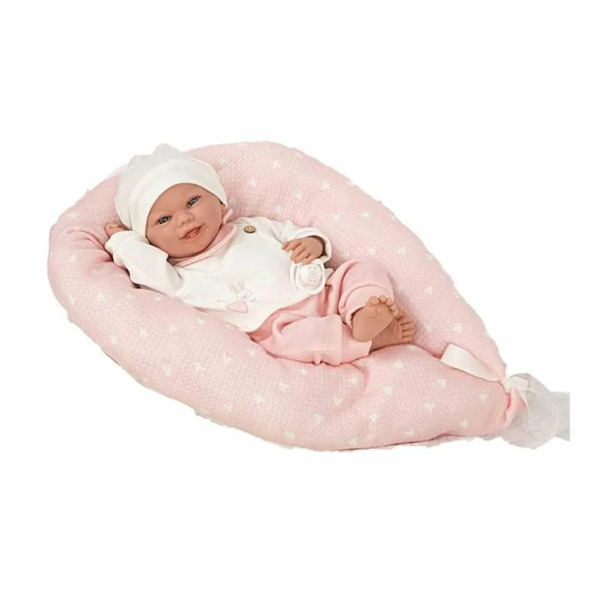 Baby doll Arias Elegance Colin 40 cm Succhietto Cuscino per l'Allattamento