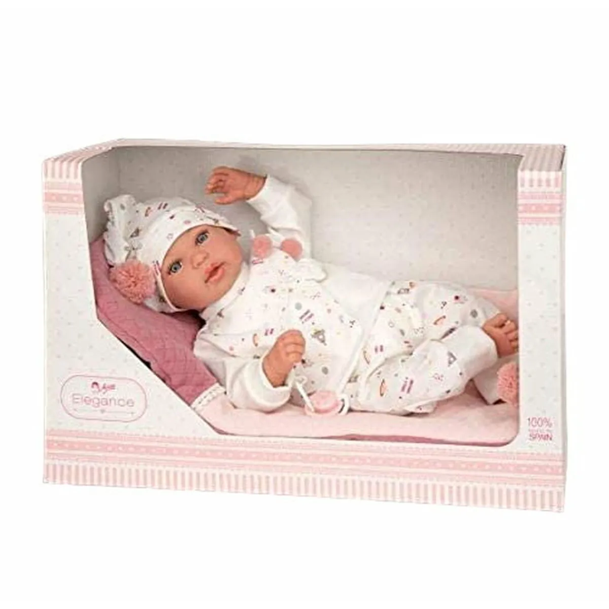 Baby doll Arias Elegance Mies 45 cm