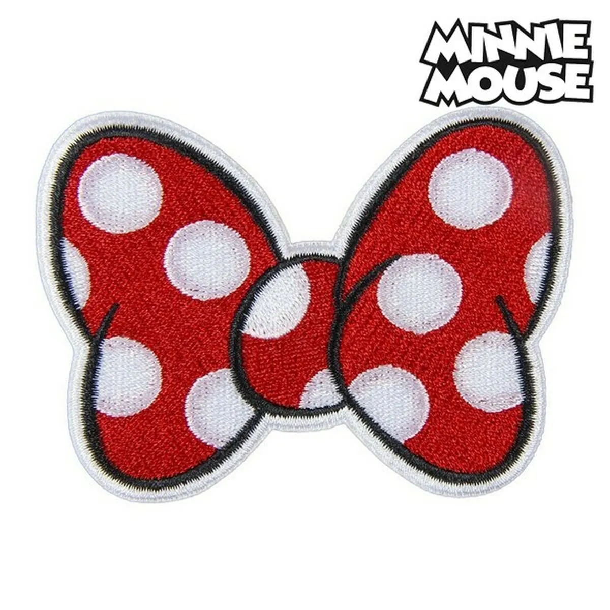 Toppa Minnie Mouse   8,5 x 6,1 cm Rosso