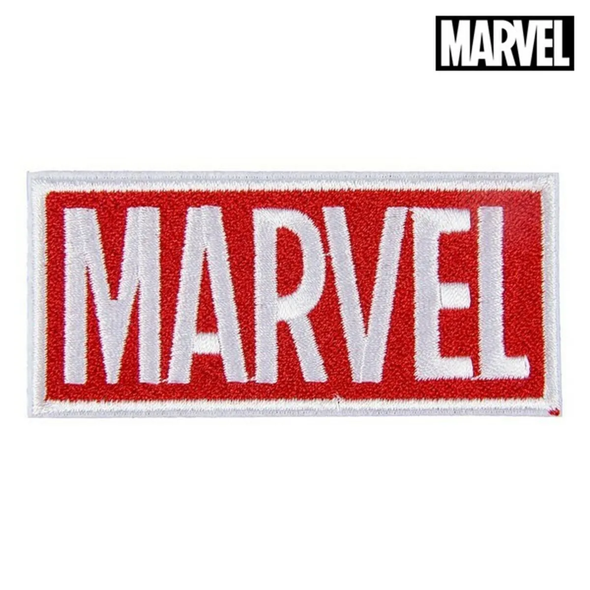 Toppa Marvel Bianco Rosso Poliestere (9.5 x 14.5 x cm)