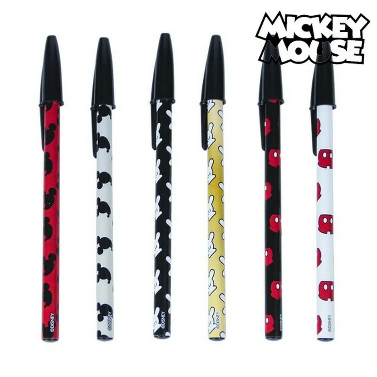 Set di Penne Mickey Mouse CRD-2100002747 (6 pcs) Multicolore