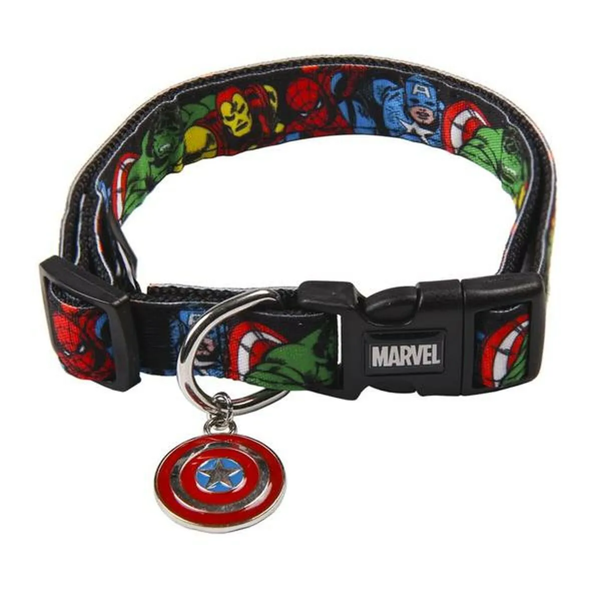 Collare per Cani Marvel XXS/XS Nero