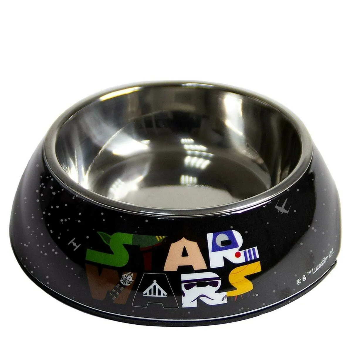 Ciotola per cani Star Wars Melammina 410 ml Metallo Multicolore