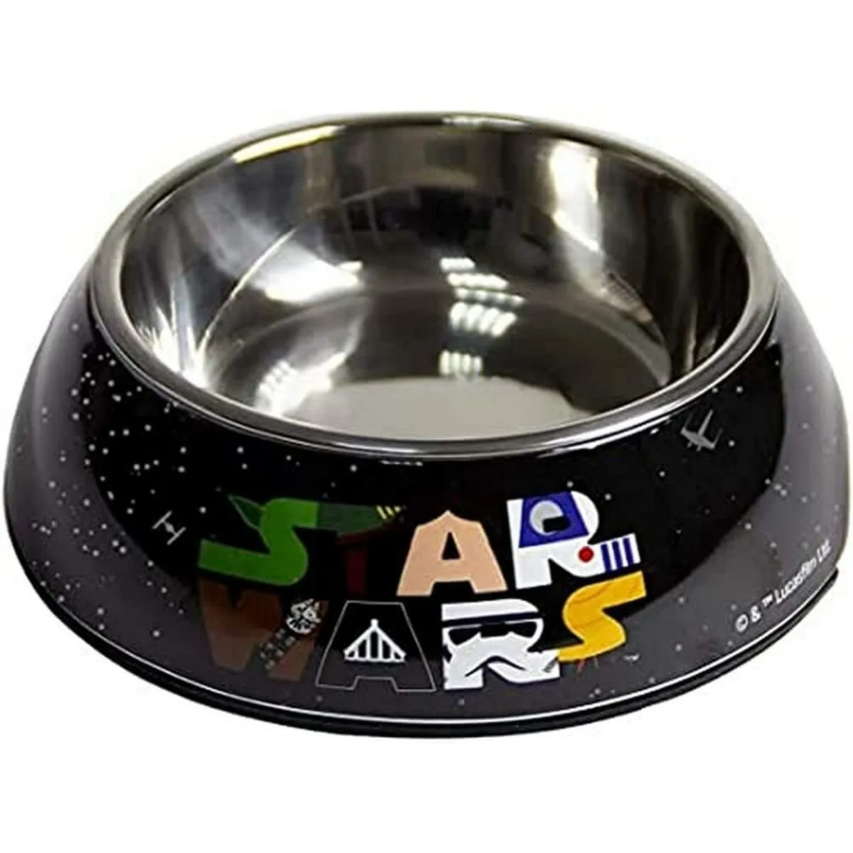 Ciotola per cani Star Wars 760 ml Melammina Metallo Multicolore