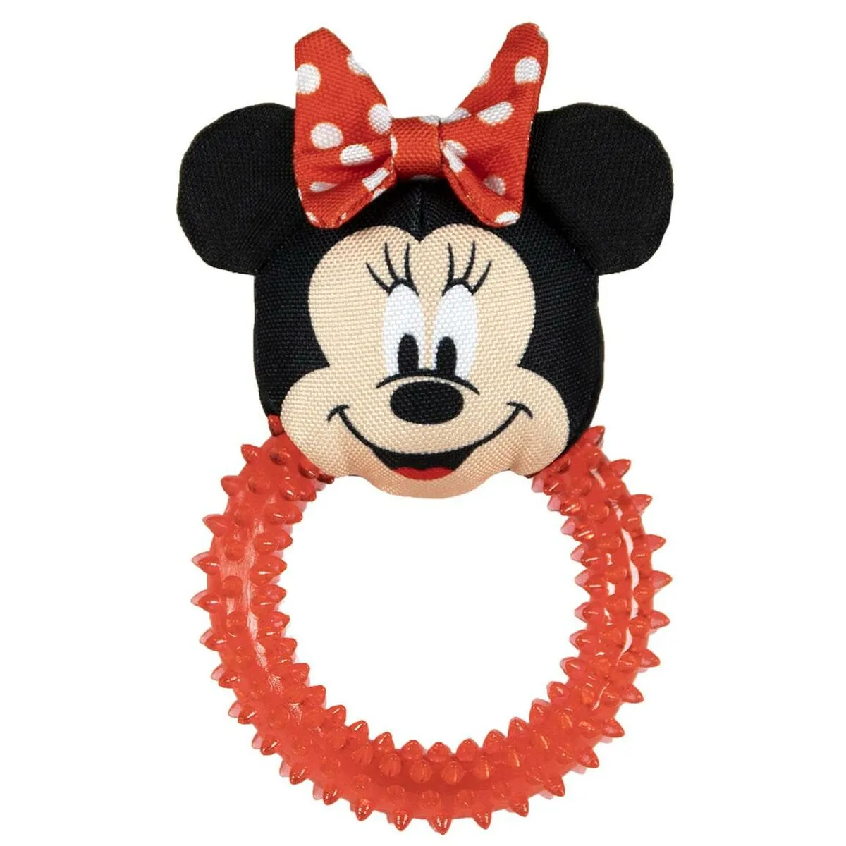 Giocattoli per cani Minnie Mouse   Rosso 100 % poliestere