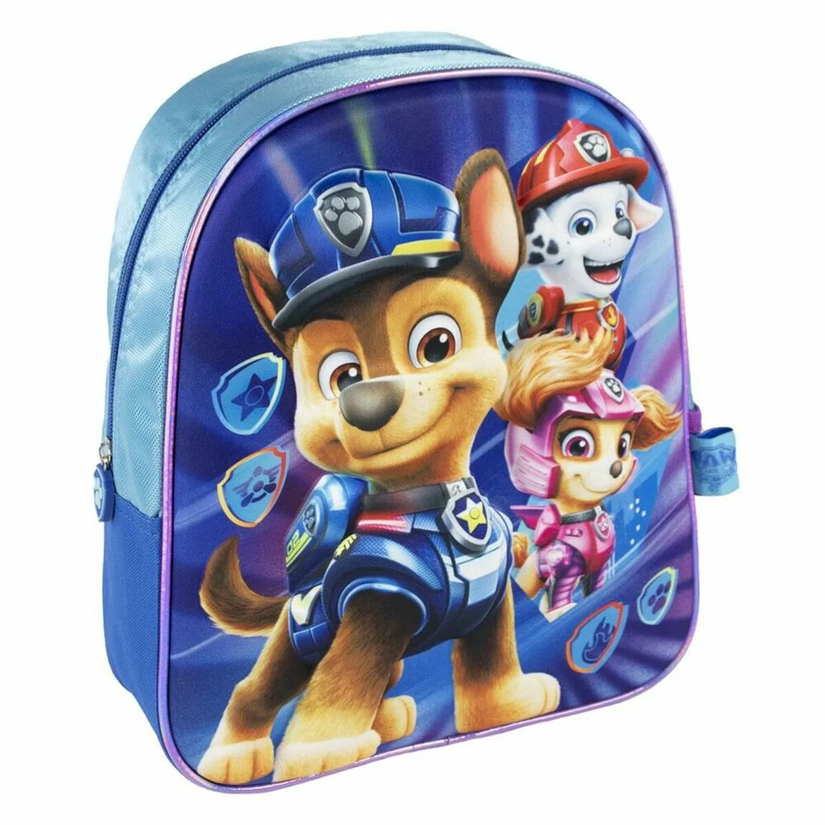 Zaino Scuola The Paw Patrol Azzurro (25 x 31 x 1 cm)