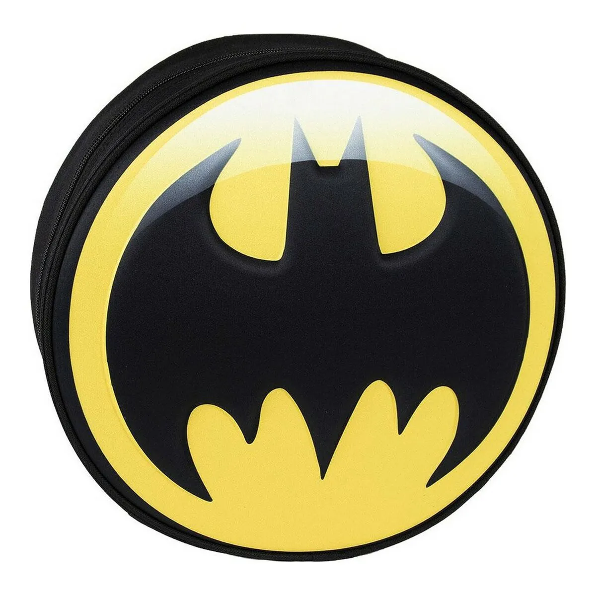 Zaino Scuola 3D Batman Giallo (9 x 30 x 30 cm)