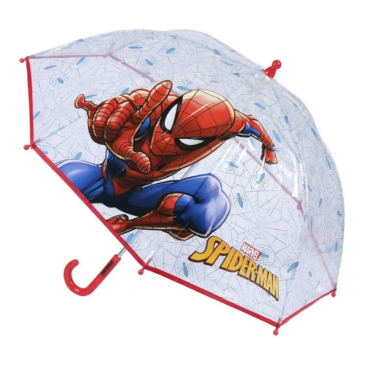 Ombrelli Spiderman 2400000615 Azzurro (Ø 71 cm)