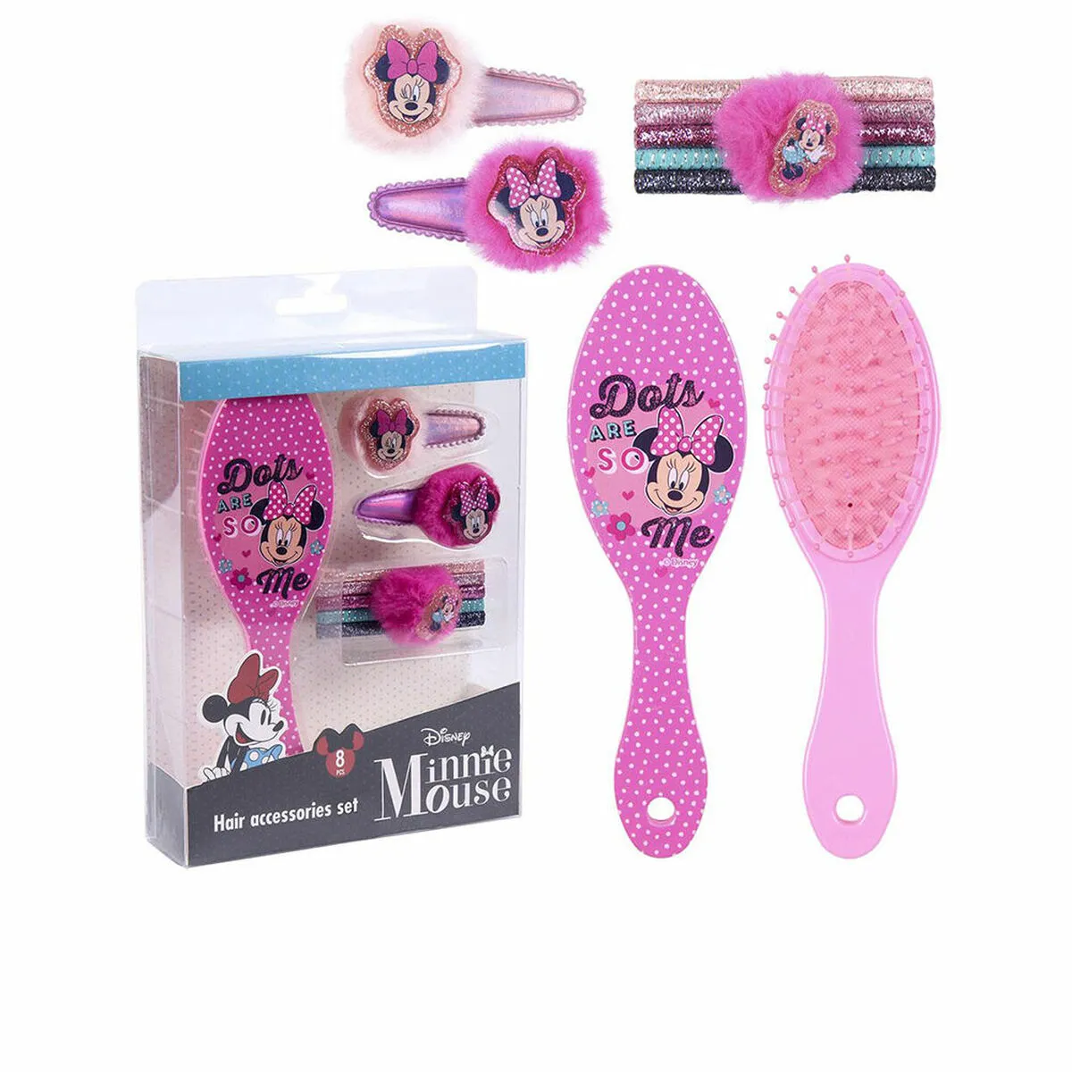 Set Prodotti per capelli da Bambino Inca Minnie Mouse (8 Pezzi)